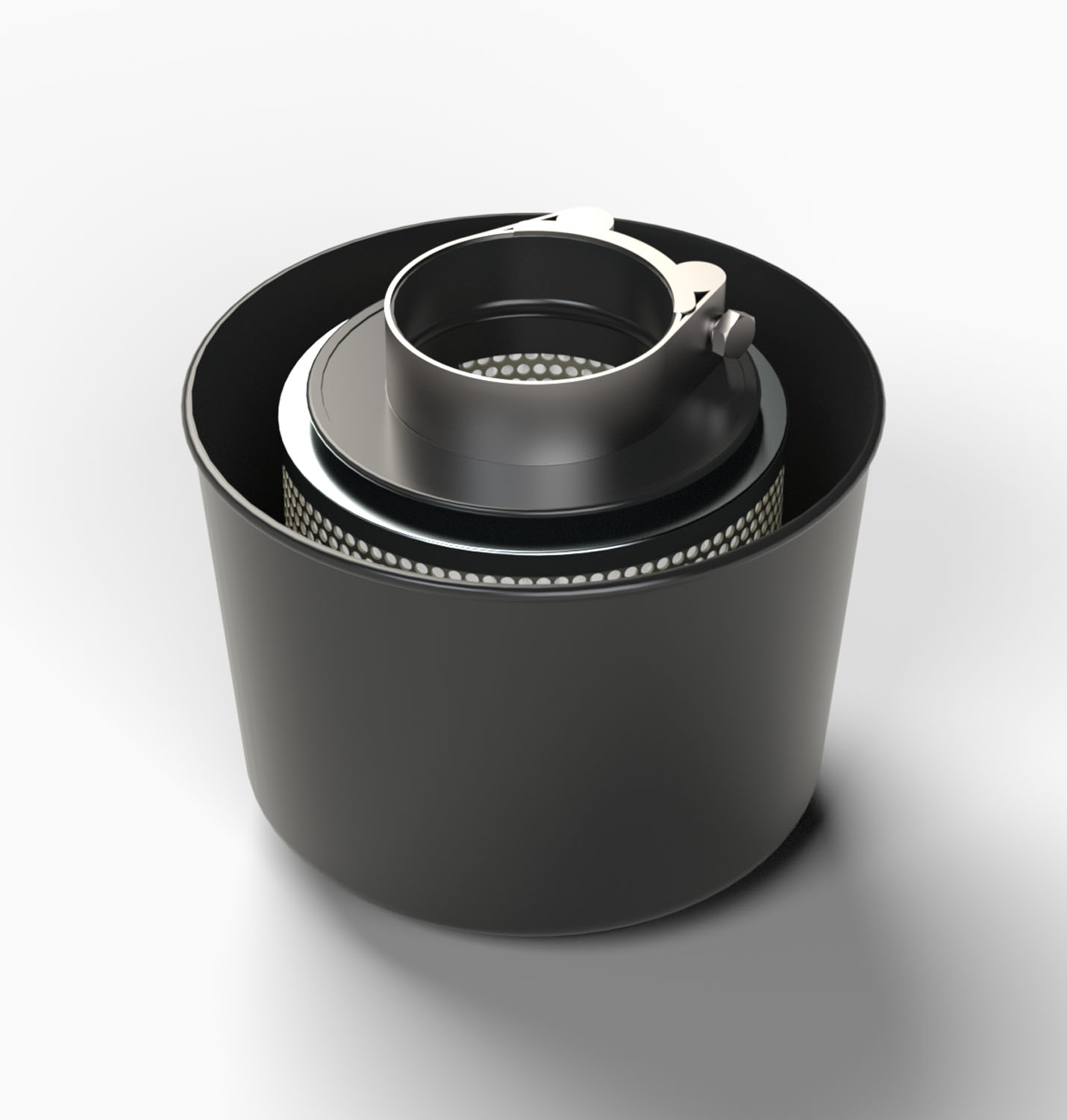 Ansaugfilter für Gebläse · Durchflussrate 480 m3/h