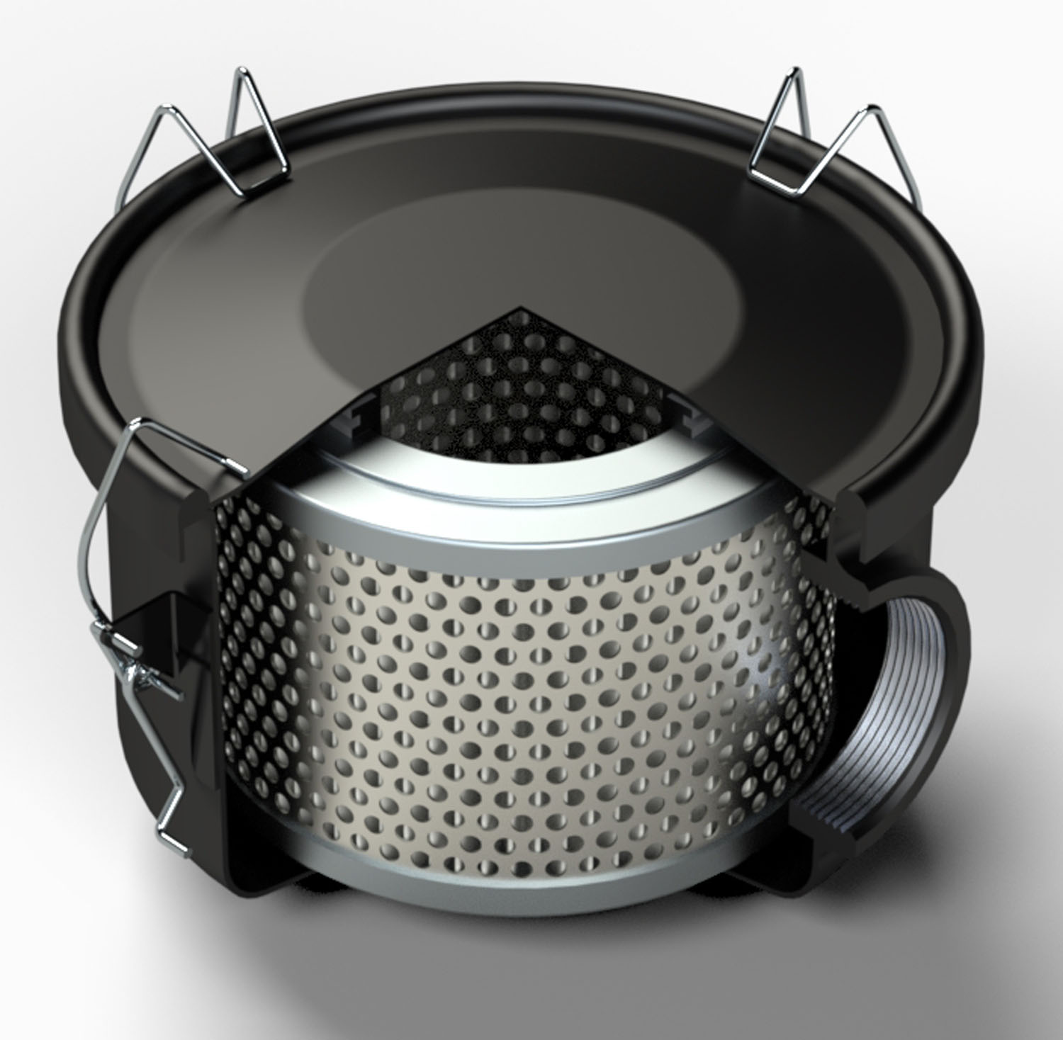 Ansaugfilter · Durchflussrate 85 m3/h