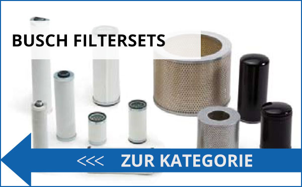 Filtersets für Busch-Pumpen