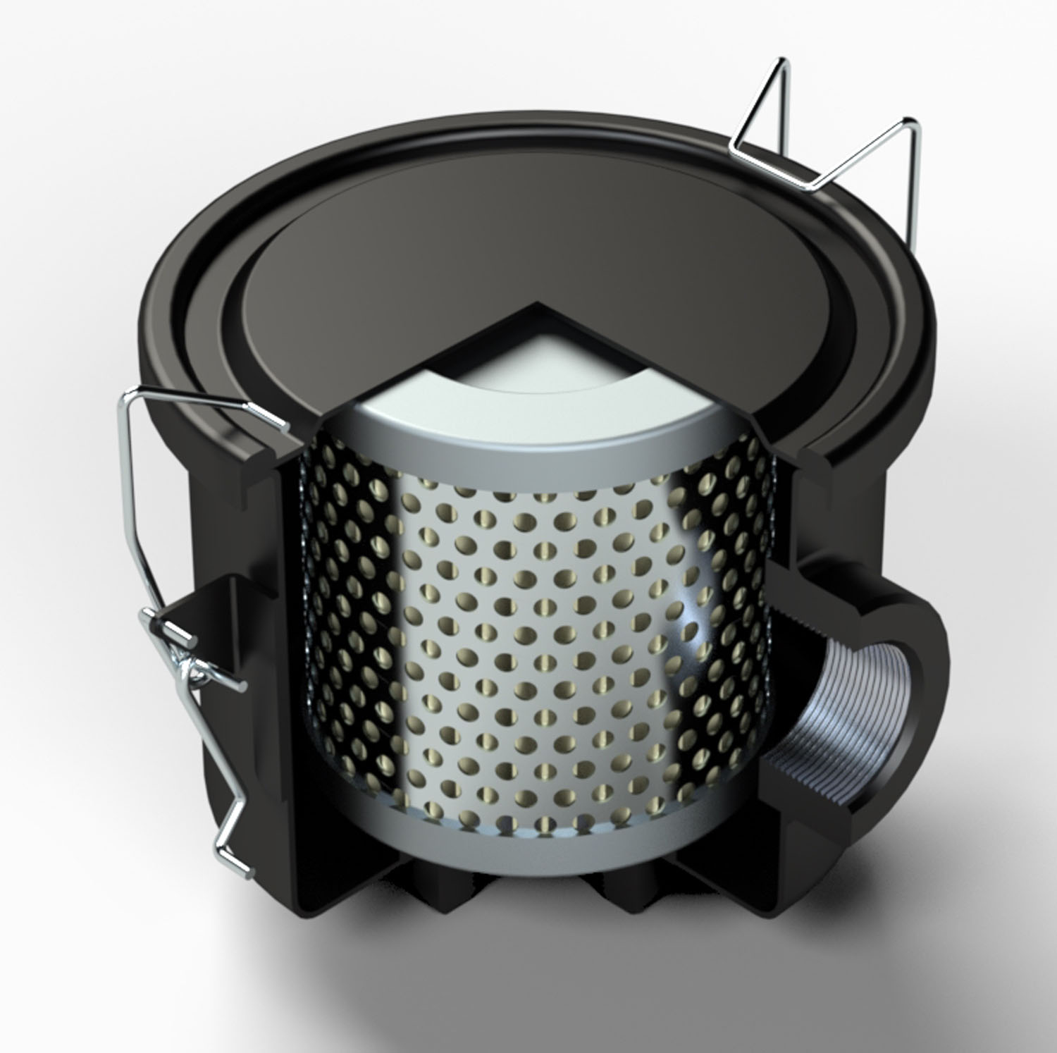 Ansaugfilter · Durchflussrate 42 m3/h